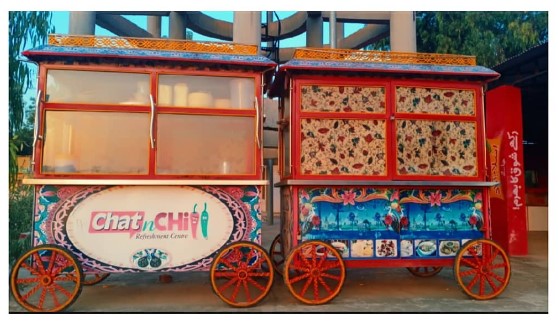 A Chaat stall