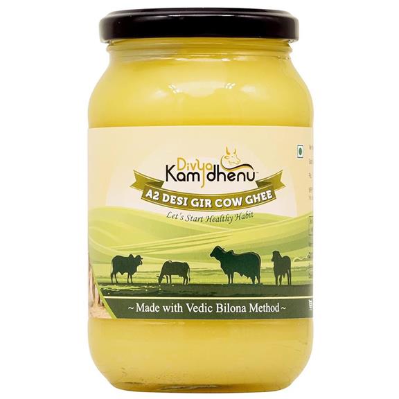 Divya Kamdhenu Gir Cow Organic A2 Ghee