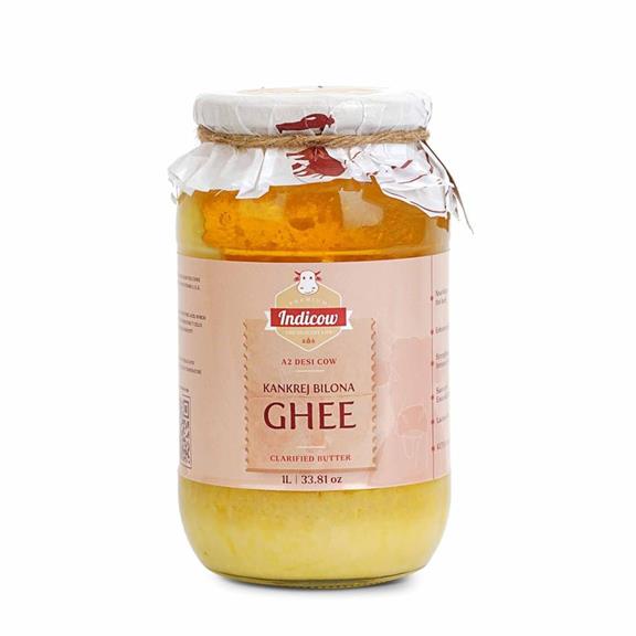 Indicow Foods Kankrej Bilona A2 Cow Ghee